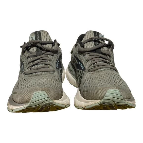 Brooks Adrenaline GTS 21 Gray Running Shoes Women's Size 7.5 Stability Sneakers - Picture 2 of 8
